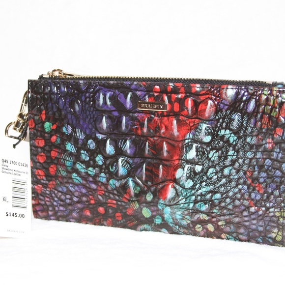 NWT Brahmin Daisy Showtime Melbourne Wristlet